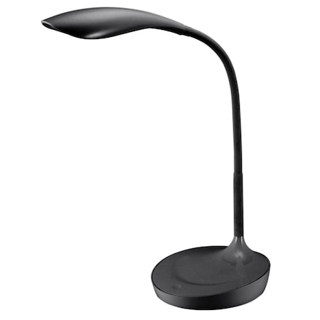 Bostitch Konnect Gooseneck Desk Lamp, Black KT-VLED1502-BLK